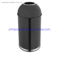 High Quality Stainless Steel Trash Bin with Funnel Lid, Dustbin